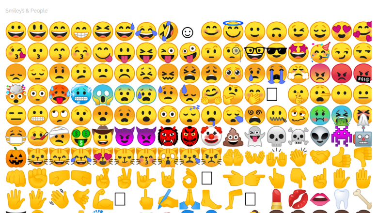  İnstagramda Görünmeyen Emojiler